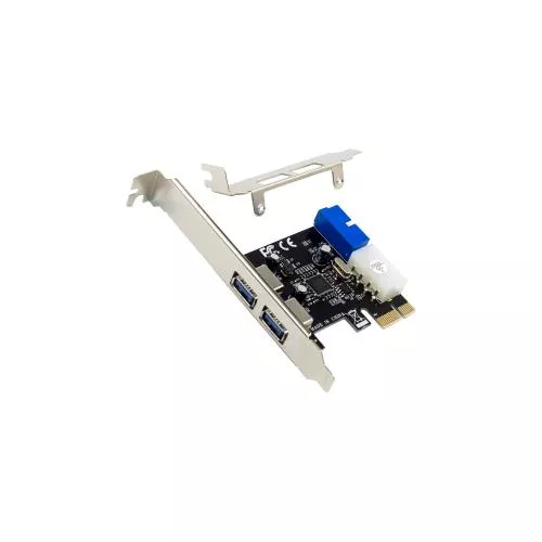 InLine® Schnittstellenkarte, 4x USB 3.2 Gen.1, (2+2) PCIe, low profile Slotblech