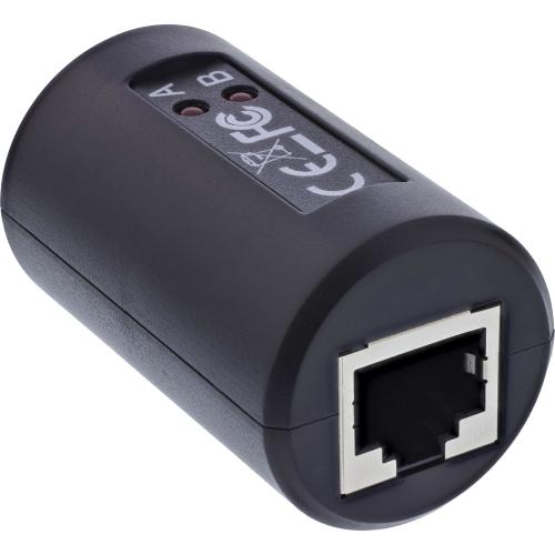 Preview: InLine® Tester für PoE / PoE+, Live-Test