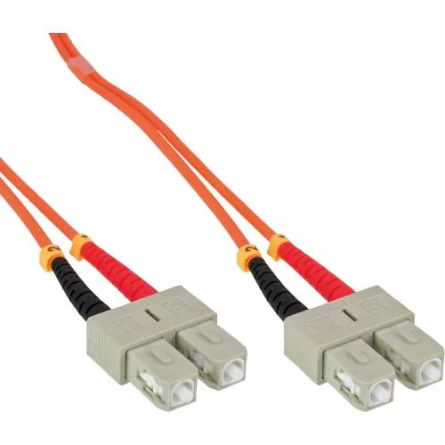 InLine® LWL Duplex Kabel SC/SC 50/125µm
