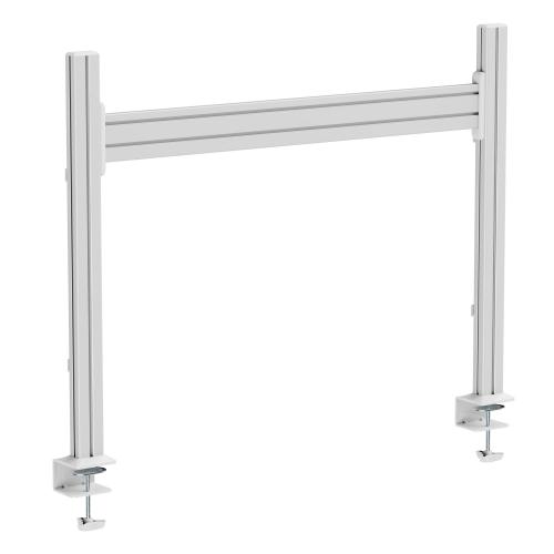 Preview: Slatwall Tischhalterung – 1m Aluminium-Panel mit 2 Stützen (0,86m) Preview: Slatwall Tischhalterung – 1m Aluminium-Panel mit 2 Stützen (0,86m)