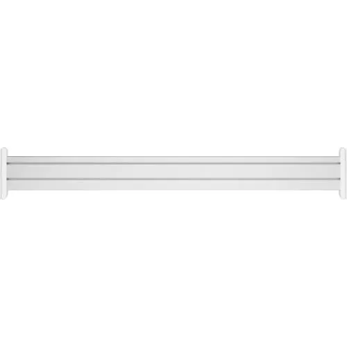 Slatwall Tischhalterung – 1m Aluminium-Panel mit 2 Stützen (0,86m)