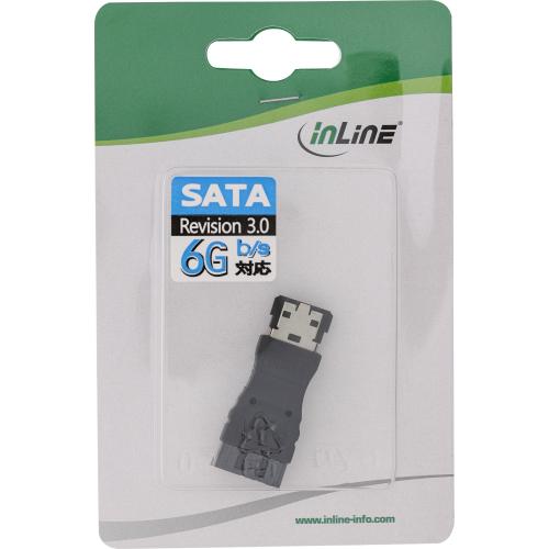 Preview: InLine® Adapter eSATA Stecker an SATA Buchse