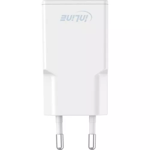 InLine® USB Netzteil Ladegerät Dual USB-C, PD, PPS, 30W, weiß