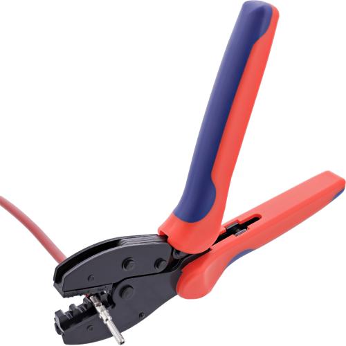 Preview: Crimpzange für MC4 / PV4 Solarstecker – für 2,5–6 mm² Solarkabel