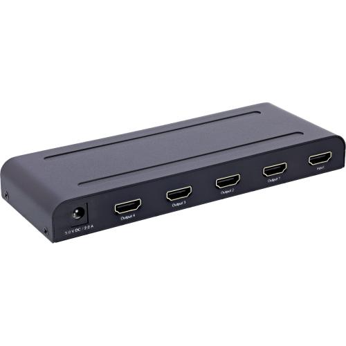Preview: InLine® HDMI Splitter/Verteiler, 4-fach, 4K2K@60Hz kompatibel