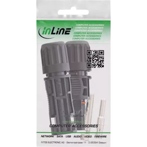 Photovoltaik Steckverbinder Set MC4-kompatibel – Stecker & Buchse für 4–6 mm²