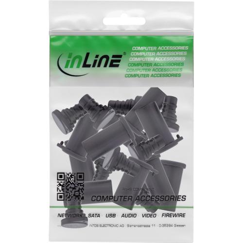 Preview: Staubschutzkappen für MC4/PV4 Solarstecker – 10er Set (Stecker + Buchse)