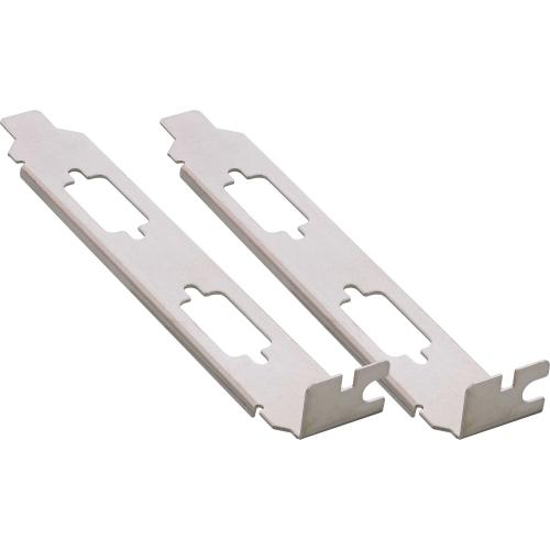 Slotblech für 2x Sub-D 9-pol – beidseitig nutzbar – 2er Set