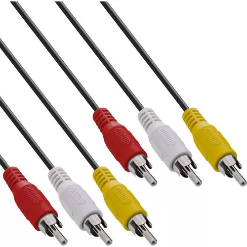 Cinch Audio-/Videokabel 3x Cinch Stecker/Stecker, 2 m