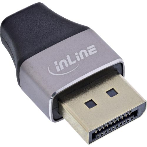 DisplayPort 1.4 Adapter – DP Stecker auf Mini DP Buchse, 8K UHD