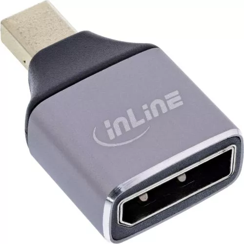 DisplayPort 1.4 Adapter – DP Buchse auf Mini DisplayPort Stecker, 8K UHD