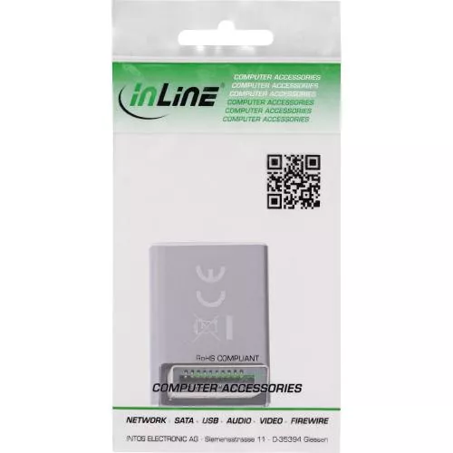 DisplayPort 1.4 Adapter – Stecker auf Buchse, 90° oben, 8K UHD