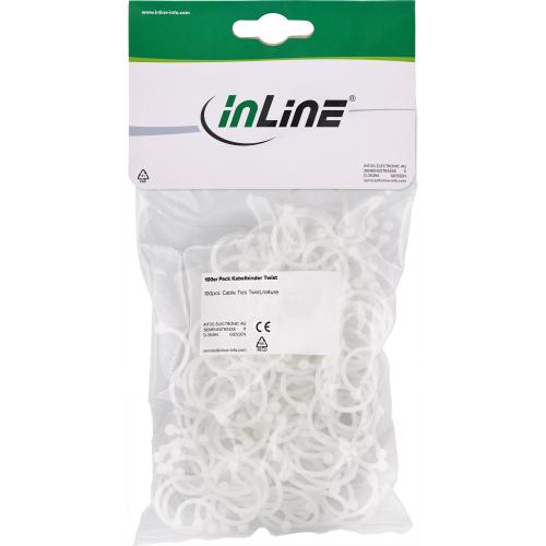 Preview: Kabelbinder Twist 26-30mm, natur, 100 Stück