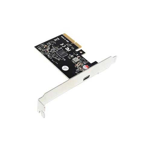 Preview: PCIe Schnittstellenkarte, x4, 1x USB-C, USB 3.2 Gen.2x2, 20 Gb/s