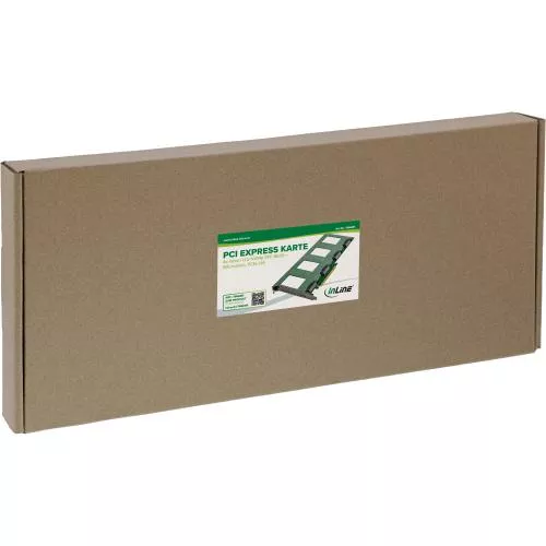 PCIe Karte zu 4x intern U.2 NVMe SFF-8639 – Bifurcation, PCIe x16
