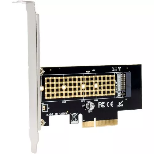 PCIe zu NVMe Adapterkarte – M.2 Key M, PCIe x4, bis 32 Gb/s