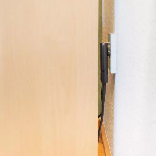 USB-C Ladegerät 65 W, flach, Dual Port, PD/PPS, schwarz, mit Reiseadaptern