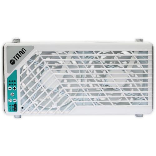 Preview: Titan TTC-SC21/V4+ Fenster-Doppellüfter 2x140mm mit Fernbedienung, für Wohnmobil