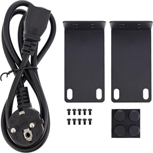 Preview: 10G Netzwerk Switch, 8-Port RJ45, 19", Metallgehäuse, aktiver Lüfter