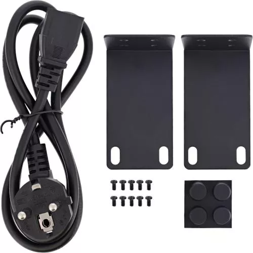 10G Netzwerk Switch, 8-Port RJ45, 19", Metallgehäuse, aktiver Lüfter