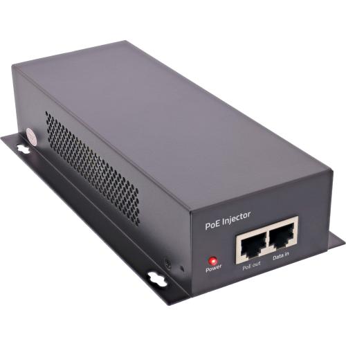 PoE++ Injektor, 10G, 90 W, IEEE 802.3bt, RJ45, mit Überspannungsschutz