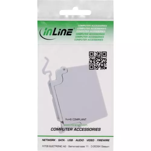 Cat.6A RJ45 Doppelkupplung für Hutschiene – 10G-tauglich, geschirmt