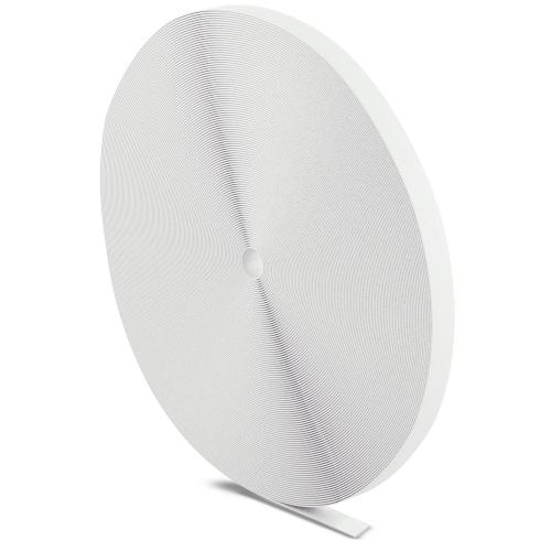 Label-The-Cable LTC PRO Roll Strap, doppelseitige Klettbandrolle, 25m, weiß