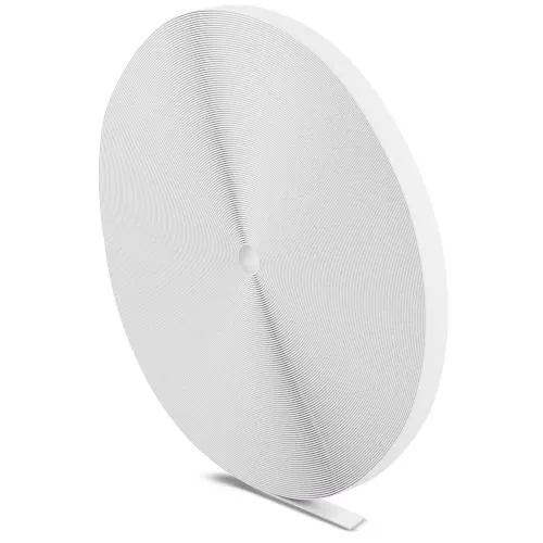 Label-The-Cable LTC PRO Roll Strap, doppelseitige Klettbandrolle, 25m, weiß