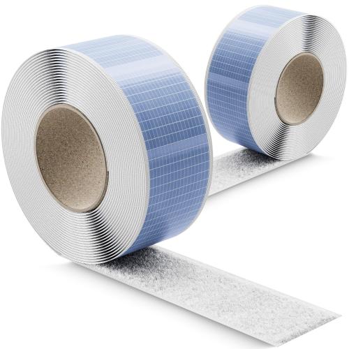 Label-The-Cable LTC Tough Tape Strap, Outdoor Klettbandrolle 50mm, weiß, 5m