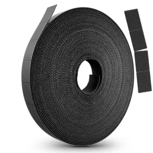Label-The-Cable LTC RIP STRAP, Klettbandrolle abreißbar, schwarz, 3m