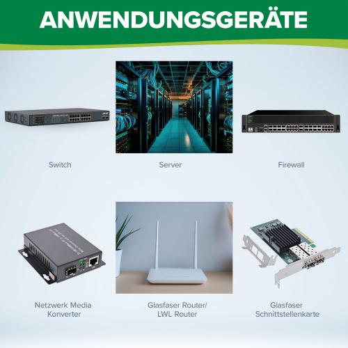 Preview: SFP+ Modul – 10 Gb/s, Singlemode, 100 km, LC Duplex, 1550 nm