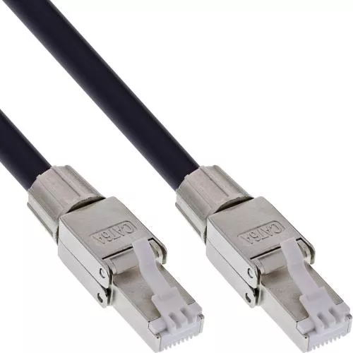 Netzwerk Kabeltrommel Cat.6A Outdoor, 90 m, PUR, IP67 Spule