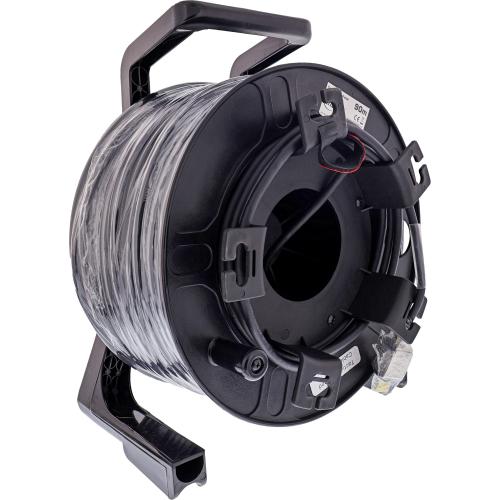 Netzwerk Kabeltrommel Cat.6A Outdoor, 90 m, RJ45 HARTING, IP67