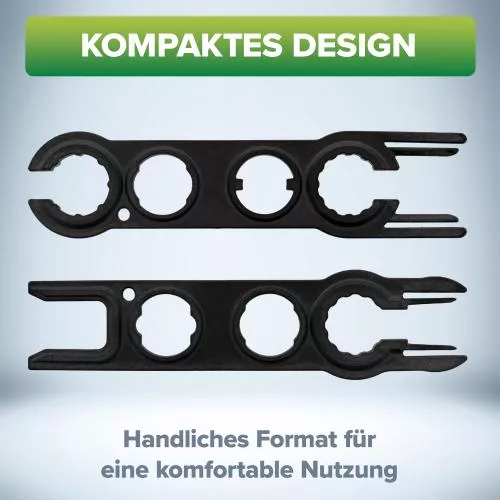 Montageschlüssel-Set für Solarstecker (MC4 / PV4) – 2er Set