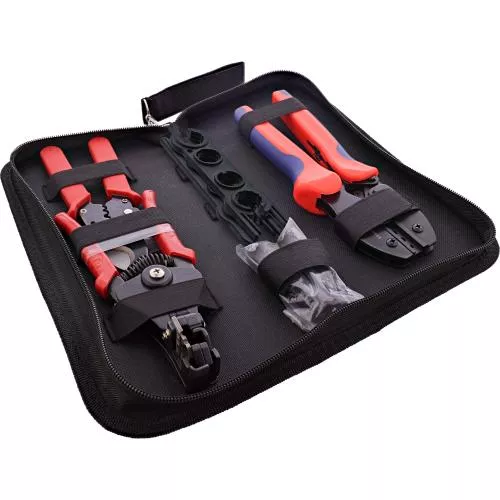 Solar Photovoltaik Werkzeugset – MC4 – bis 6 mm² – mit Tasche