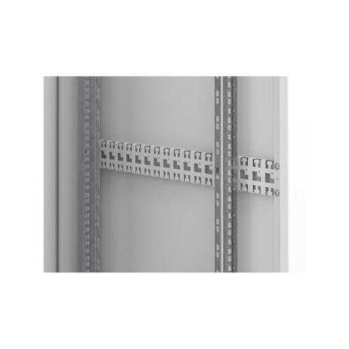 Preview: Triton RAC-VP-D53-X1 Kabelführungspanel für 1000mm tiefen Schrank, grau