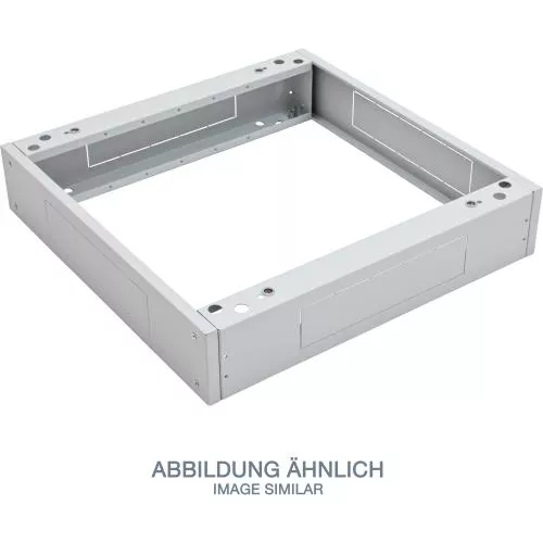 Triton RAC-PO-X66-XD 19" Sockel, 600x600x120mm mit Filter, 1900kg, grau