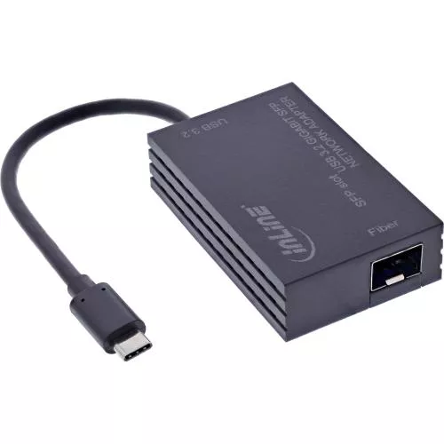 USB-C zu SFP Gigabit Fiber Netzwerkadapter (10/100/1000 Mb/s)