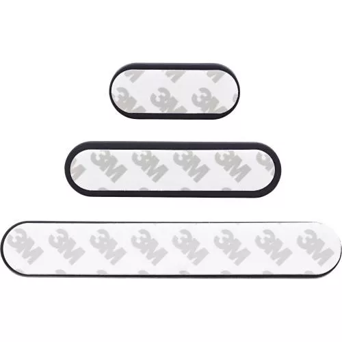 Kabelmanager-Set, 3-/5-/7-fach, selbstklebend mit 3M®-Pad, Schwarz