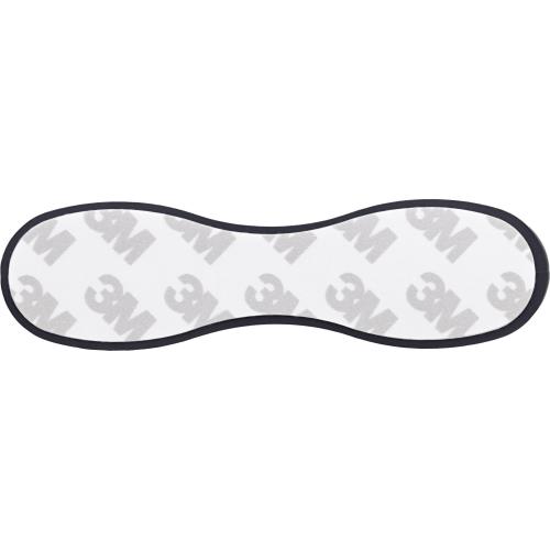 Preview: 2er-Set Kabelaufwickler für Gerätekabel, selbstklebend, mit 3M®-Pad, Schwarz