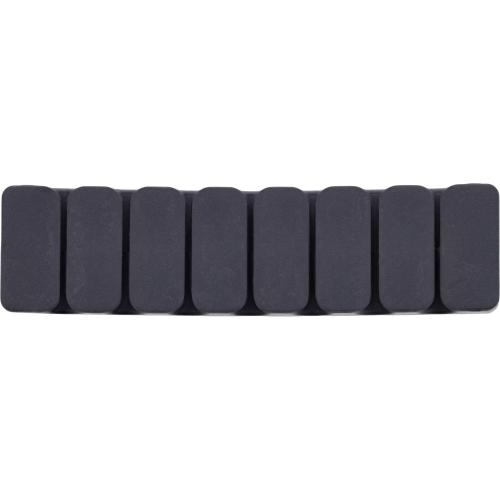 Preview: 5er Pack Kabelclip 7-fach, selbstklebend, mit 3M®-Pad, Schwarz