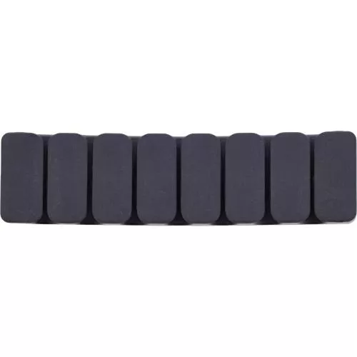 5er Pack Kabelclip 7-fach, selbstklebend, mit 3M®-Pad, Schwarz