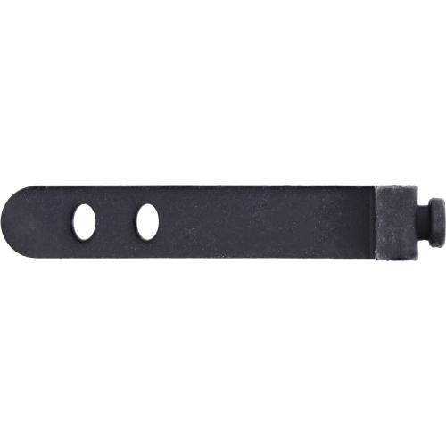 Preview: 10er Pack Silikon-Kabelbinder, flexibel & wiederverwendbar, 65×10 mm, Schwarz