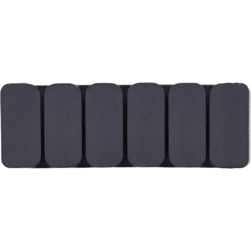 Preview: 5er Pack Kabelclip 5-fach, selbstklebend, mit 3M®-Pad, Schwarz