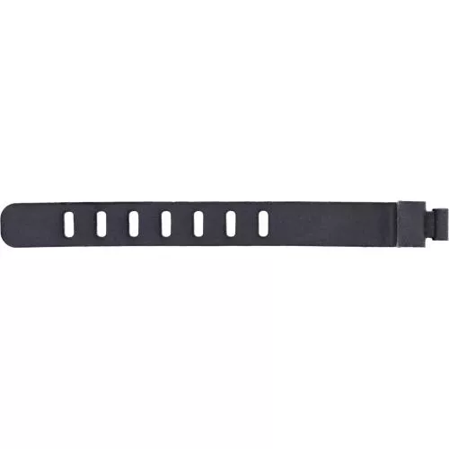 10er Pack Silikon-Kabelbinder, flexibel & wiederverwendbar, 97×10 mm, Schwarz