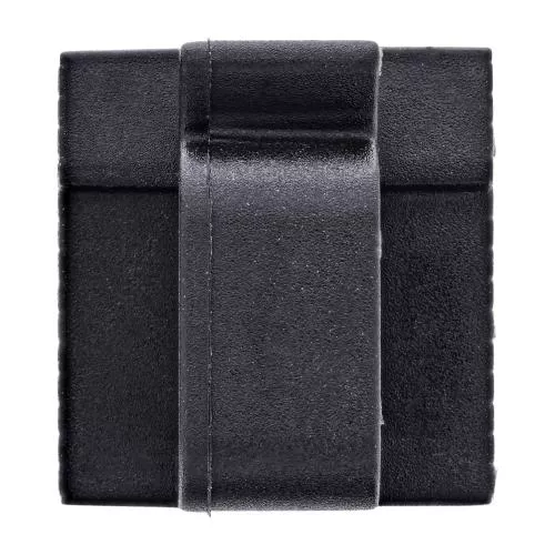 100er Pack Kabelmanager Klebesockel M, Nylon, mit 3M®-Pad, Schwarz