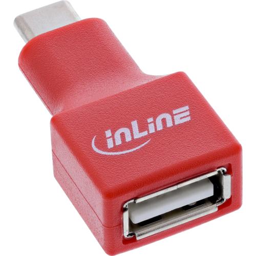 Preview: USB-Datenblocker USB-C auf USB-A (Charge-Only) – Adapter USB-C Stecker auf USB-A Buchse, 5 V / 1,5 A
