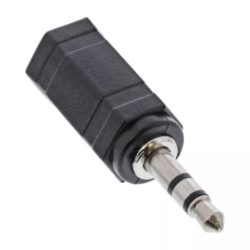 2,5 mm auf 3,5 mm Klinkenadapter – 2,5 mm Buchse auf 3,5 mm Stecker, Stereo