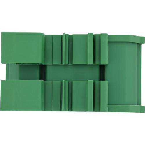 Preview: D-Sub 9 Terminalblock Stecker, Schraubklemme, Hutschiene (DIN-Rail), 14–26 AWG