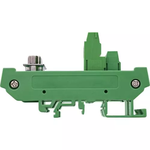 D-Sub 9 Terminalblock Stecker, Schraubklemme, Hutschiene (DIN-Rail), 14–26 AWG